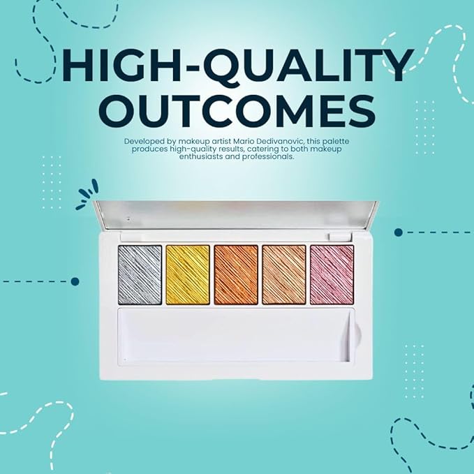 MAKEUP BY MARIO Master Metals® Eyeshadow Palette 5 x 0.05 oz/ 1.5 g