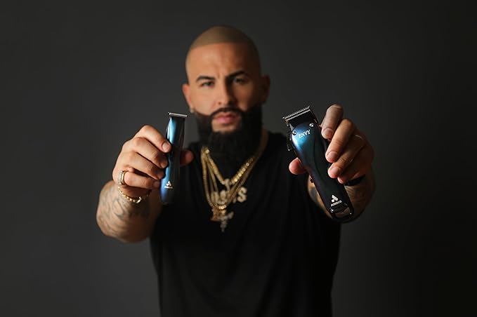 Andis 560980 Limited Edition Galaxy Envy Li Cordless Clipper & Slimline Pro Cordless Beard Trimmer Combo Hair Cutting Kit