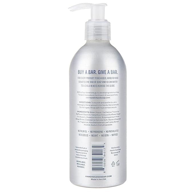 Hand in Hand Moisturizing Bundle, Body Lotion 10 FL Oz. (2 Pack), with Sugar Scrub 9 Oz. (Single), Cactus Blossom Scent