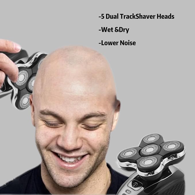 Pro Blades Shaver Replacement Head Compatible with Remington Balder Head Shaver Model XR7000,Stainless Steel Replacement Blades Precision Electric Shaving for Bald Men(2 pack)