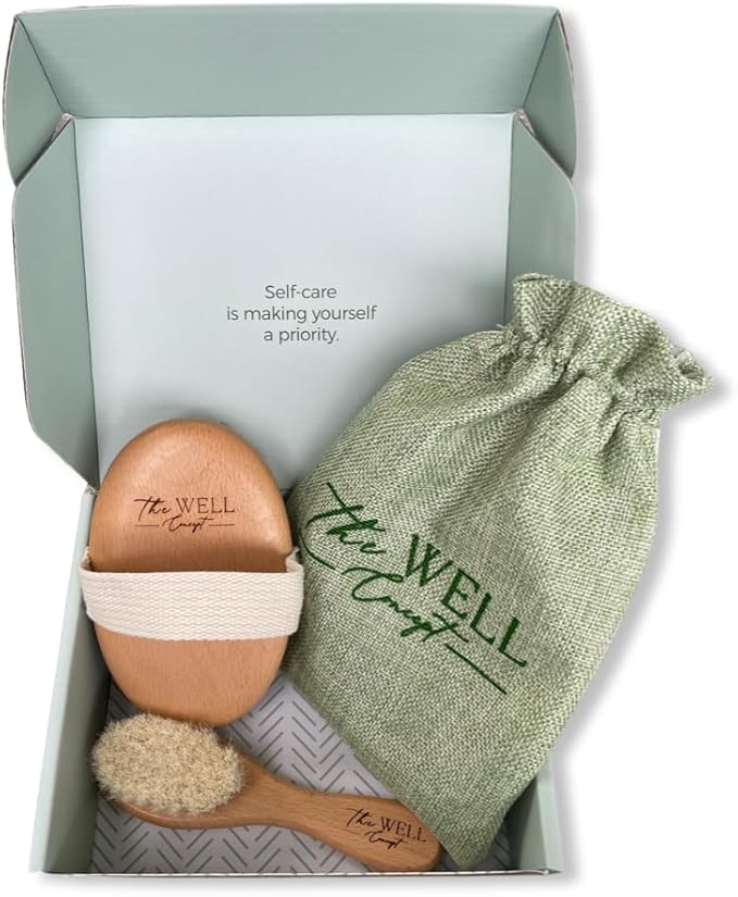 Body & Face Dry Brush Set