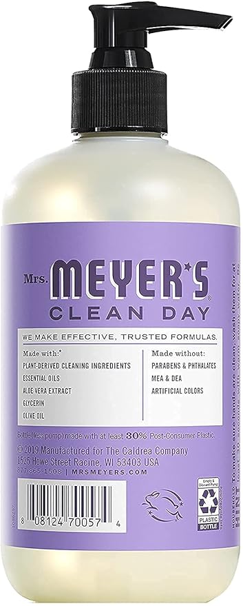 MRS. MEYER'S CLEAN DAY Holiday Hand Soap Bundle (Mint + Lilac + Daisy + Rose)