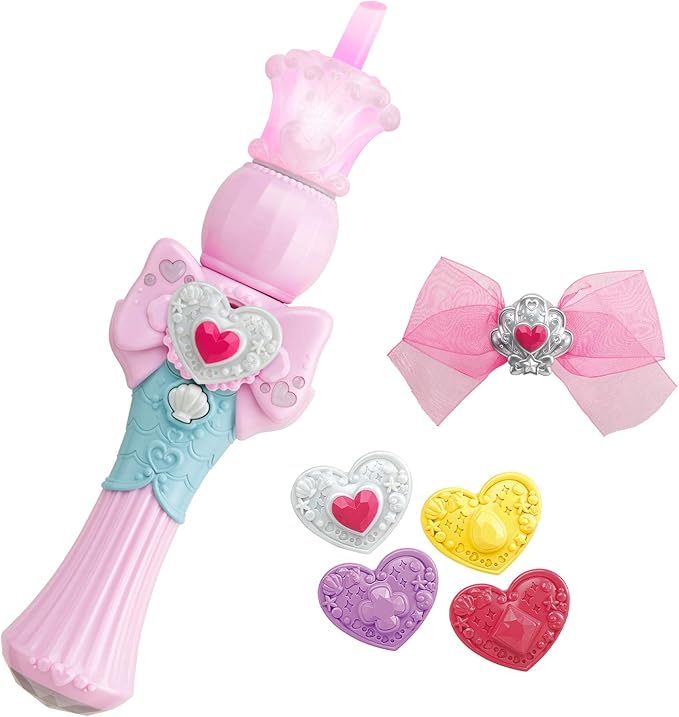 Bandai Tropical Ju! Pretty Cure Heart Rouge Rod - Pretend Lipstick - Pink - Princess - Girls - Age 6-10