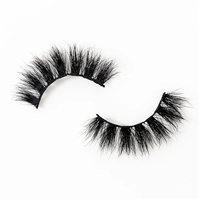 3D Mink Lashes | Luxury Real Mink Eyelashes Cruelty-Free False Lashes Reusable, Maximum Volume 18mm-25mm Wispy and Fluffy Real Mink Lashes (Sage)