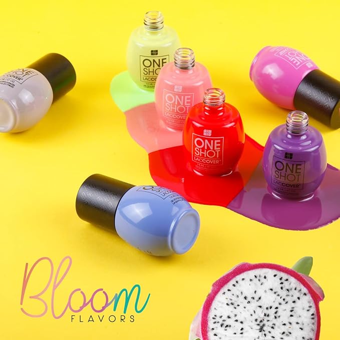 NAIL POLISH GEL SET BLOOM COLLECTION, 8 COLORS, 1/2 Fl Oz each one, by NAIL FACTORY