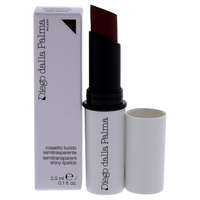 Diego Dalla Palma Semi-Transparent Shiny Lipstick, 150/Bordeaux, 0.1 Fl Oz