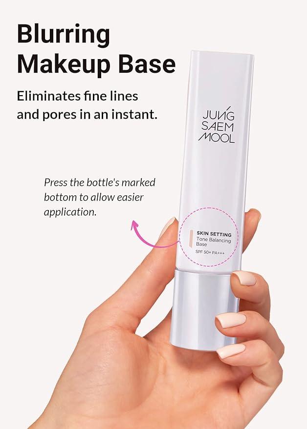 [JUNGSAEMMOOL OFFICIAL] Skin Setting Tone Balancing Base | Natural Expression | Makeup Artist Brand | Mother's Day Gift