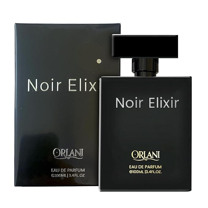 Noir Elixir 3.4 Oz Eau De Parfum for Men – Long-Lasting, Unisex Fragrance 105 ml with Bold and Sophisticated Scent Inspired by Aventus Creed