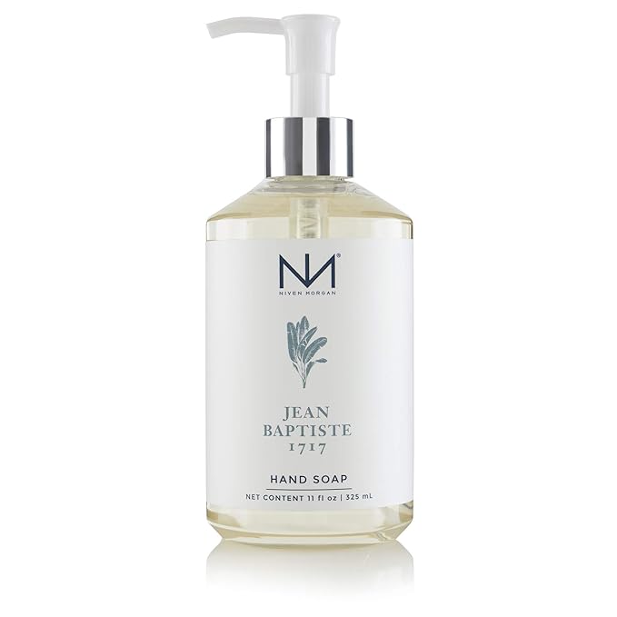 Niven Morgan Jean Baptiste 1717 Hand Soap and Lotion Set