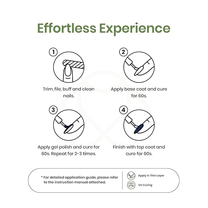 Beetles Spring Gel Nail Polish Set - 6 Colors Green Blue Glitter Gel Nail Polish Gel Soak off Uv Gel Polish Nail Art Manicure Gifts for Women