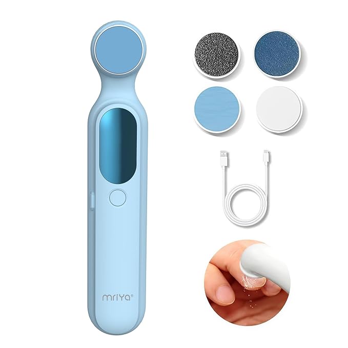 Electric Nail Trimmer, 6 in 1 Baby Nail Clippers, Safe & Easy Electric Portable Manicure Pedicure Tool for Baby Care Newborn Toddler Toes & Fingernails Nail Kit