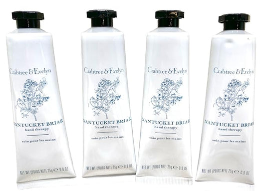 Crabtree & Evelyn Nantucket Briar Hand Therapy .9 oz SET of 4