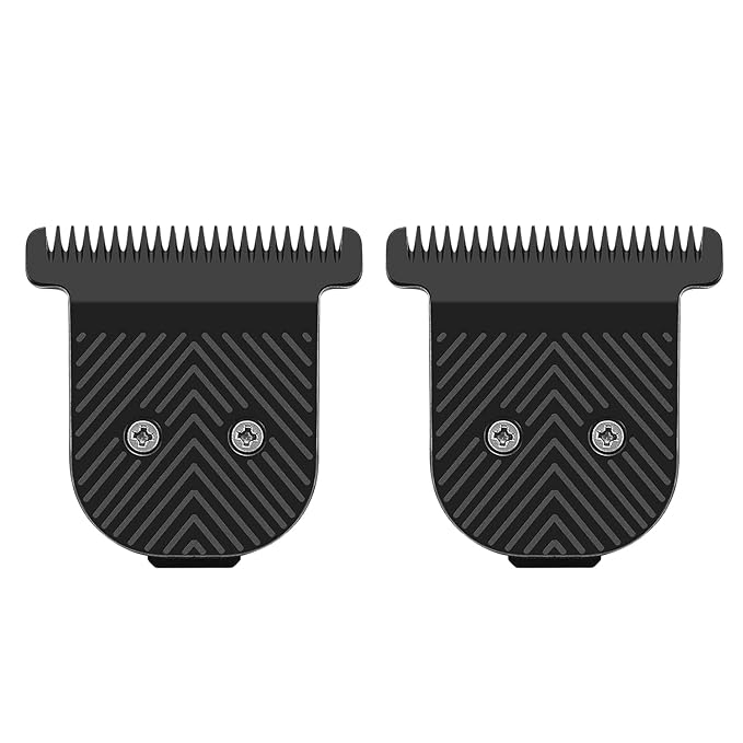 Replacement Premium T-Blade Compatible with MANSCAPED The Beard Hedger, for Precision Facial Hair Trimming. 2Pack