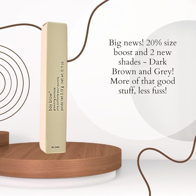 Glossier Boy Brow Volumizing Eyebrow Gel-Pomade - Blond - Light-Medium Blond