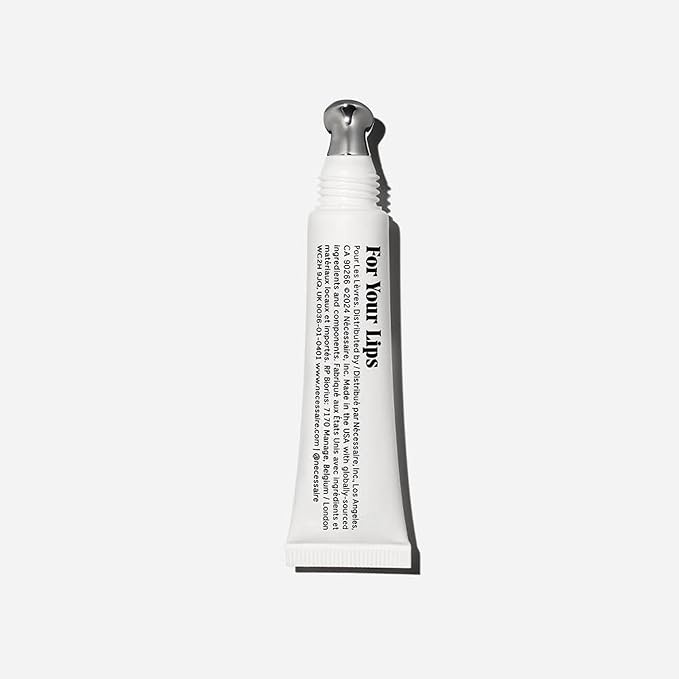 Nécessaire The Lip Balm | Hydrating Lip Balm for Women and Men, Clear, Mint, Multi-Ceramide, Treatment Balm | Instant Relief for Dry, Chapped Lips | Cooling Hypoallergenic Tip | Non-Sticky (0.5 fl oz)
