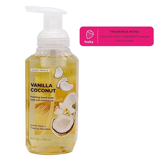 Scent Theory - Foaming Hand Soap - 11 Fl Oz - 4-Pack (Fragrance Mix)