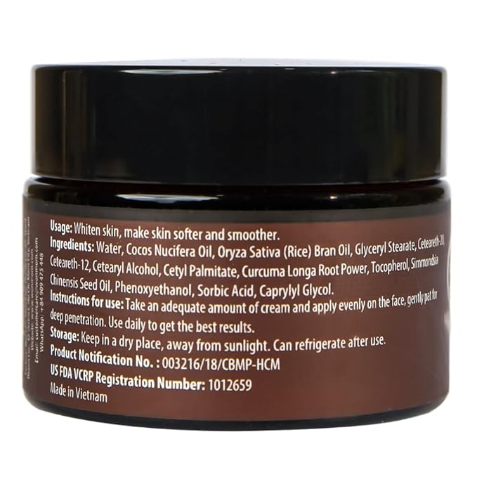 Fresh Turmeric Cream with Turmeric Harvested after 9 Months (1.8 oz)