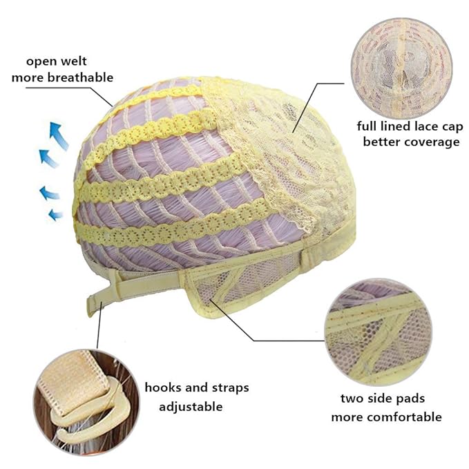 BERON Green Wigs Long Wavy Wig for Women Natural Curly Light Colored Heat Resistant Synthetic Hair Wigs for Cosplay Party Daily or Use