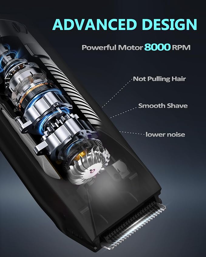 Electric Body Hair Trimmer for Men - Manscape Pubic Hair Groomer Waterproof Ball Shaver Type-C Rechargeable Cordless Replaceable Ceramic Blade Clipper Wet/Dry Male Professional Grooming Smooth