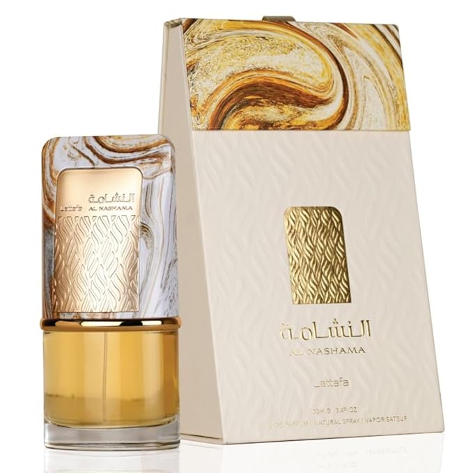 Lattafa Al Nashama - Spicy, Fruity, Amber, Leather - Eau de Parfum Long-Lasting Fragrance for Unisex, 3.4 Ounce / 100 ml
