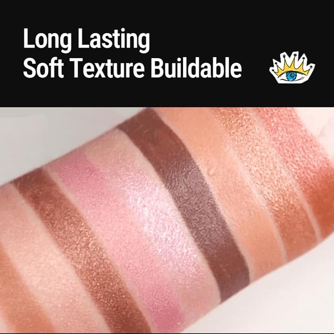 EYECROWN ARTCROQUIS STICK SHADOW, Buildable, glitter eye shadow, liner, cream [PEACH PUNCH]