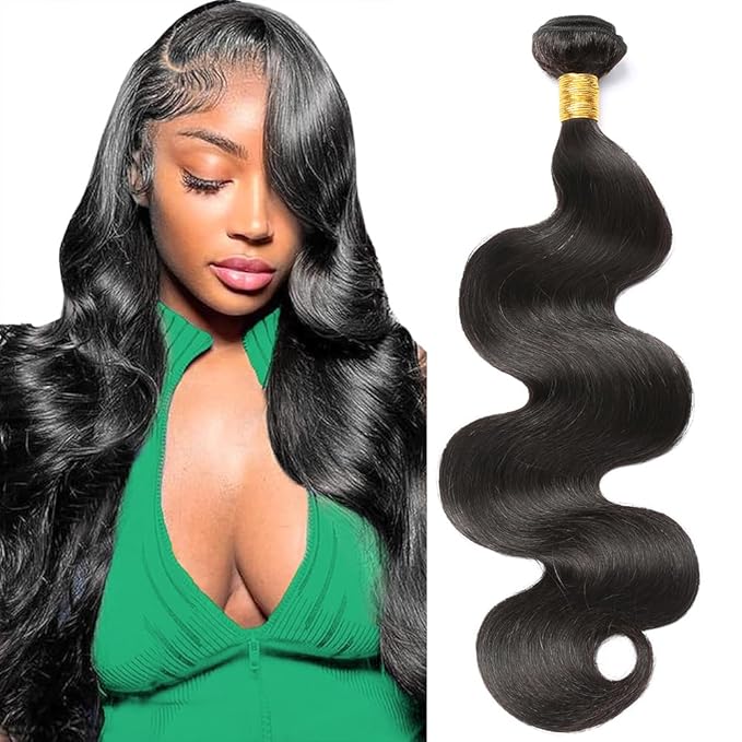 24Inch Bundles Human Hair Extensions Body Wave Brazilian Human Hair Bundle Natural Black Hair Extensions