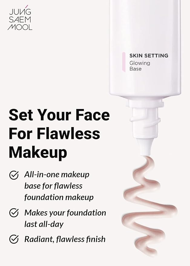 [JUNGSAEMMOOL OFFICIAL] Skin Setting Glowing Base | Makeup Artist Brand | Mother's Day Gift