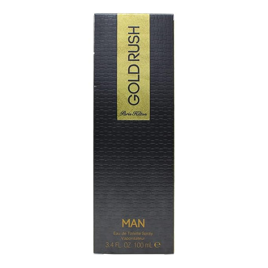 Gold Rush Man For Men 3.4 Fl oz EDT Spray By Paris Hilton, Black (137766077)