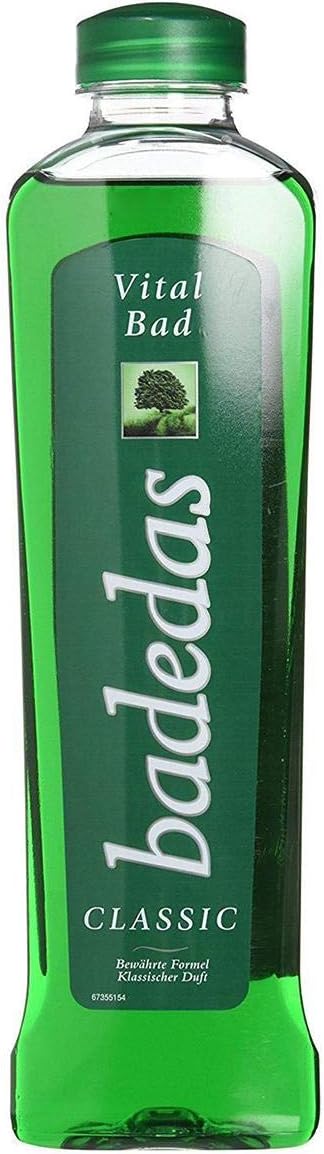 Badedas Vital Bad Foam Bubble Bath Schaumbad Gel with Natural Horse Chestnut Extract, Natural Moisturizers Leave Skin Feeling Soft, Concentrated Formula from Germany, 16.5 Fluid Ounces