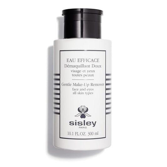 Sisley Paris Eau Efficace Gentle Make-Up Remover - 300 mL - Gentle, Rinse-Free Micellar Water Makeup Remover for Face & Eyes - Cleanses & Tones Skin