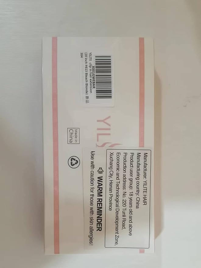 YILITE Hair Extensions Clip in Real Human Hair 8Pcs 120 Gram Straight Silky Bleach Blonde Remy Hair Double Weft Invisible Clip in Human Hair Extensions (20inches #613 Bleach Blonde)