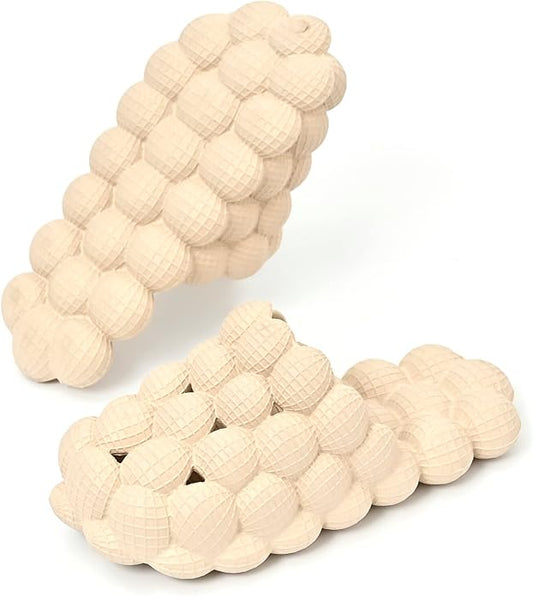 Massage Bubble Slides Slippers for Women Funny House Slippers for Men Ladies Shower Bedroom Spa Slipper with Non-slip Unisex Soft Pillow Reflexology Slides Sandals