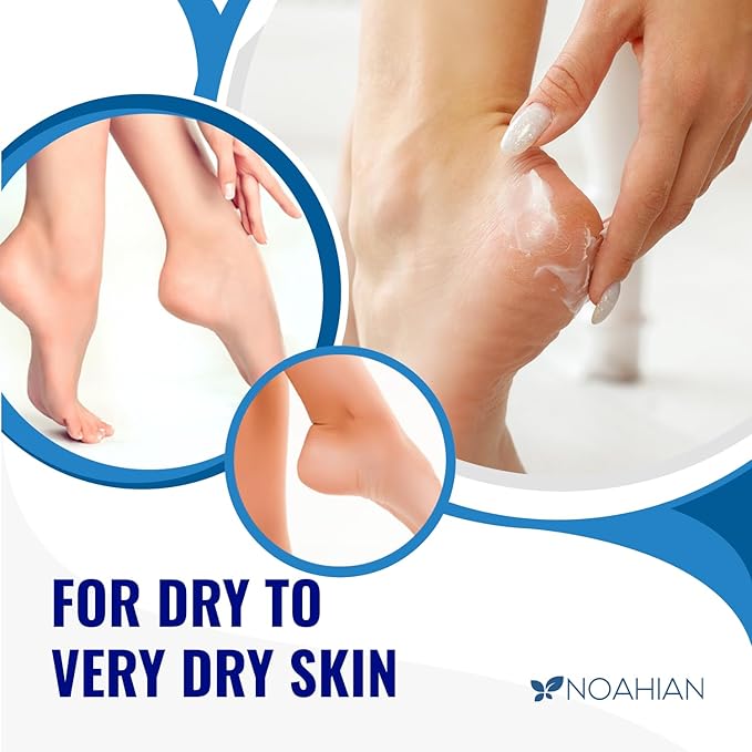 Gold Bond Ultimate Healing Foot Cream, 4 oz, 2 Pack - Effective Foot Cream for Dry Cracked Heels and Feet, Bundled Soft and Silky Socks