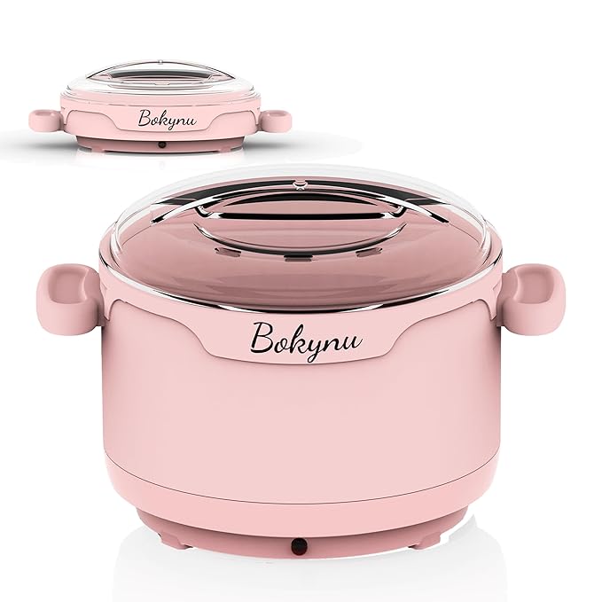 Facial Wax Warmer for Hair Removal, Home Bikini Sugar Waxing Kit for Women & Men, Collapsible Silicone Waxing Pot，Smart Temperature Control, Leg Face Body Eyebrow Wax Kit (Waxing Pot Only)