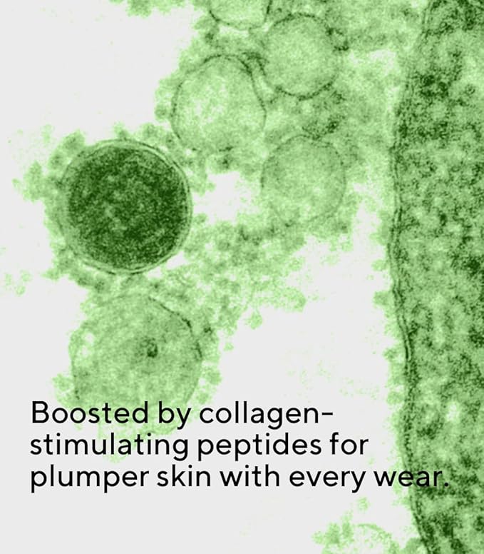 MÁDARA Organic Skincare |SKINONYM Semi-Matte Peptide Foundation, #10 PORCELAIN, 30ml – Natural foundation with collagen-supporting peptides, Semi-matte finish, Buildable coverage, Skincare benefits