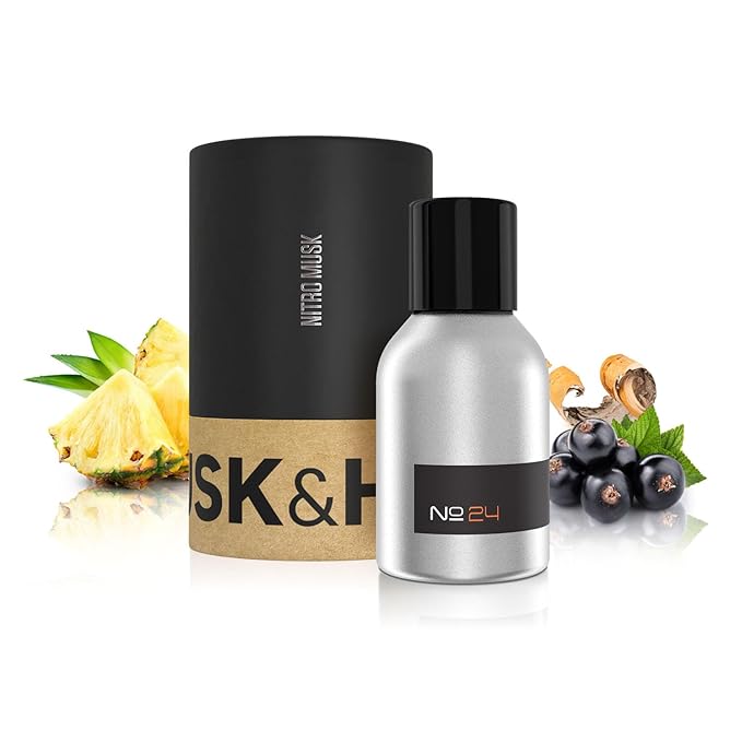 Creed Aventus Premium Impression by Musk & Hustle | No. 24 | 1.5oz Pure Concentrated Oil Cologne | Cologne for Men | Crafted in U.S.A. with the Finest Ingredients