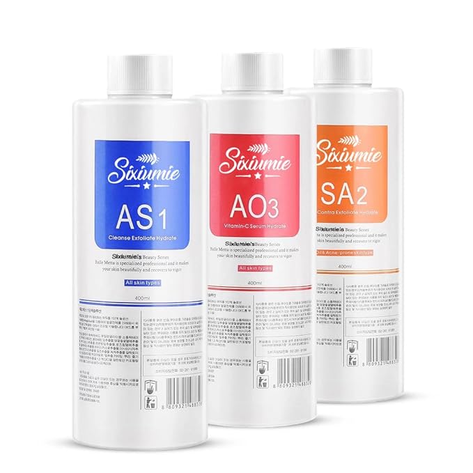 AS1 SA2 AO3 Aqua Peeling Solution Top Salon Skin Scrub Hydra Special Small Bubble (40fl oz)