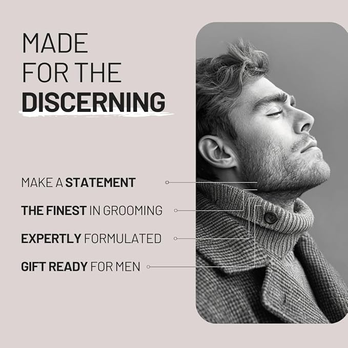 Black Oud Eau De Parfum - Luxury Oud Perfume for Men with Black Oud Wood Oil - Oud Fragrance with Sandalwood, Cedarwood & Patchouli Scent Gift for Men