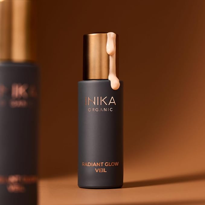INIKA Organic Radiant Glow | Illuminate + Prime Organic Natural Makeup Primer with Skincare Ingredients
