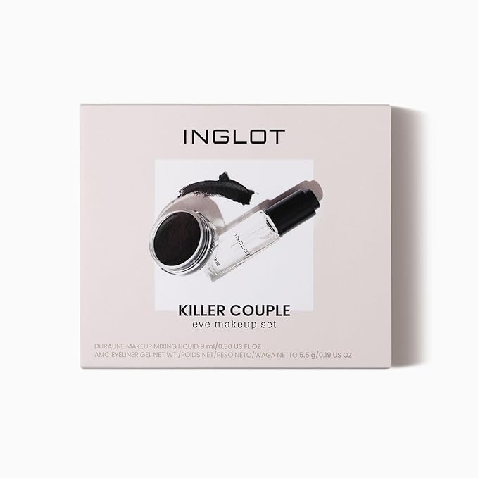 Inglot Eye Set | Duraline + AMC Eyeliner Gel 77