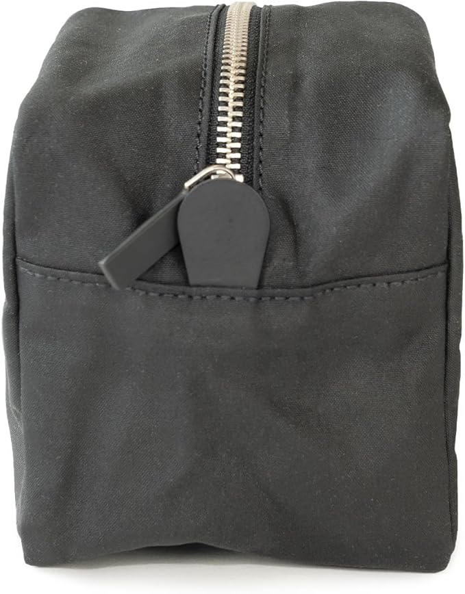 Kolo Parker Medium Weatherproof Toiletry Case, Cable Bag, Travel Pouch, Black