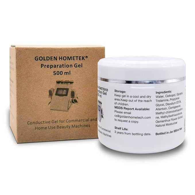 Preparation Gel - Conductive Gel for use with RF Facial Firming and Body Slimming Machines
