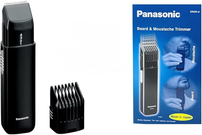 Panasonic ER240B Beard & Mustache Trimmer for Men