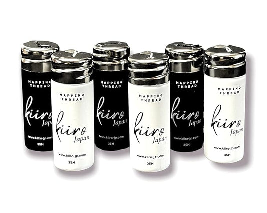 6PK Premium brow mapping string, Effortless eyebrow mapping. The perfect PMU Supplies and Microblading for your measuring tool kit. 688.9FT per 6 pack! (6 Pack 3WHT / 3BLK)