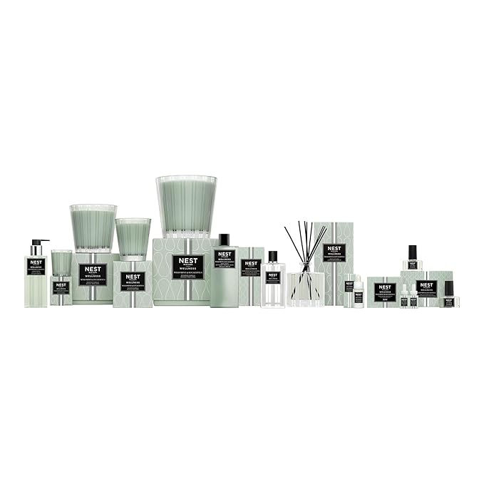 NEST New York Liquid Soap, Wild Mint & Eucalyptus - 10 fl oz - Cleanses & Nourishes Skin - Approx. 300 Pumps Per Bottle - Gluten Free & Cruelty Free