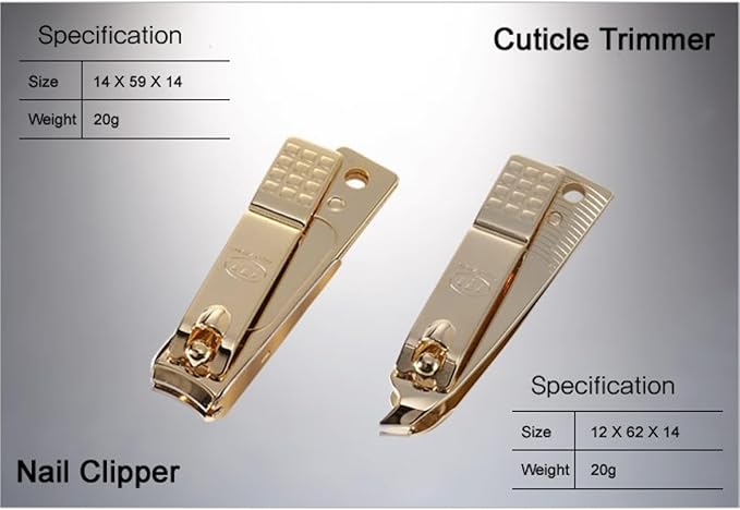 Korean Nail Clipper! World No. 1 Travel Manicure Grooming Kit Nail Clipper Set Made in Korea, Since 1975
