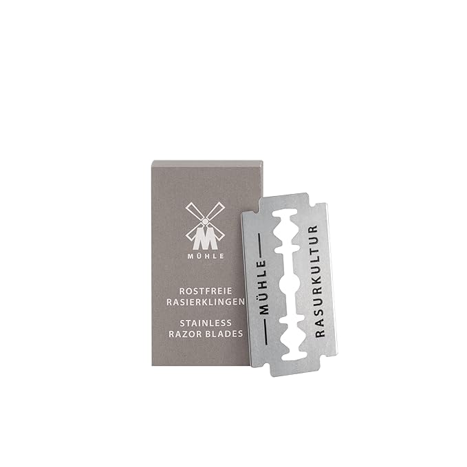 MÜHLE Gift Set BODY: Companion unisex safety razor shaving set | shave gift set including body soap bar, blade guard, razor blade 10-pack and cotton shave towel