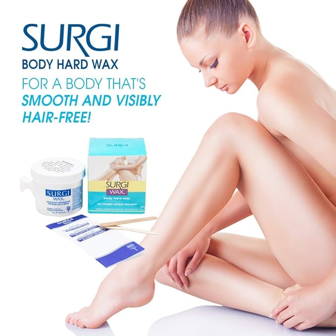 Surgi-wax Hair Remover For Bikini, Body & Legs, 4-Ounce Boxes (Pack of 3)