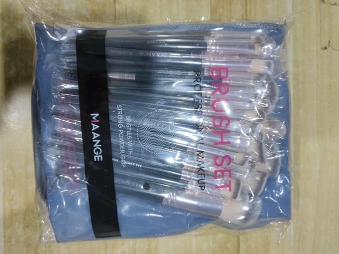 MAANGE Makeup Brushes 42 Pcs Makeup Kit, Multi-functional Makeup Tool Set with Makeup Brush Foundation Brush Make up Brushes Set (Black, 42 Piece Set)