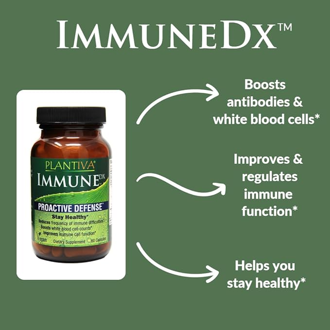 AllerDx Capsules (60 Count) ImmuneDx (60 Capsules) Breathe Well Bundle 2CT
